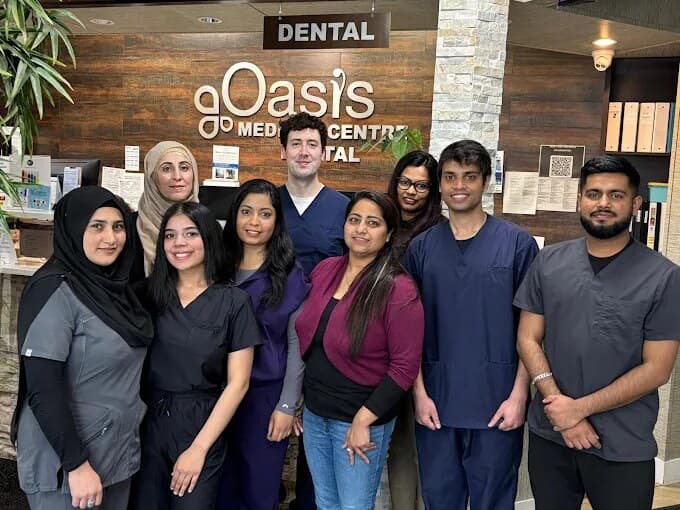 The Oasis Smile Dental team in NE Calgary